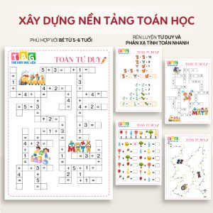 Học Liệu Toán Tư Duy Cho Trẻ Mầm Non Phát Triển Khả Năng Logic Tư Duy Toán Học
