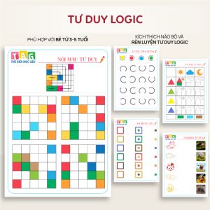 Học liệu phát triển tư duy logic P2 - rèn luyện khả năng quan sát và suy luận