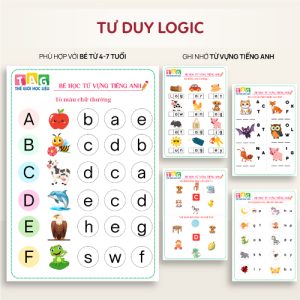 Học Liệu Bé Học Từ Vựng Tiếng Anh Giúp Trẻ Ghi Nhớ Dễ Dàng, Tự Nhiên