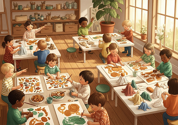 Xây dựng kỹ năng viết sớm cho trẻ mầm non