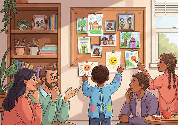 Các giai đoạn trong lộ trình xây dựng kỹ năng viết sớm cho trẻ mầm non